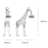 LAMPADA M GIRAFFE IN LOVE 2,65 MT, 19003WH-Z