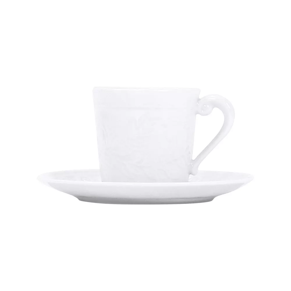 TAZZA CAFFE  CON PIATTINO LOUVRE 0542/79
