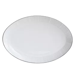OVAL TRAY 38 CM, SILVA...