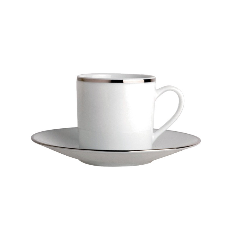 TAZZA CAFFE CON PIATTINO, CRISTAL 0758/79