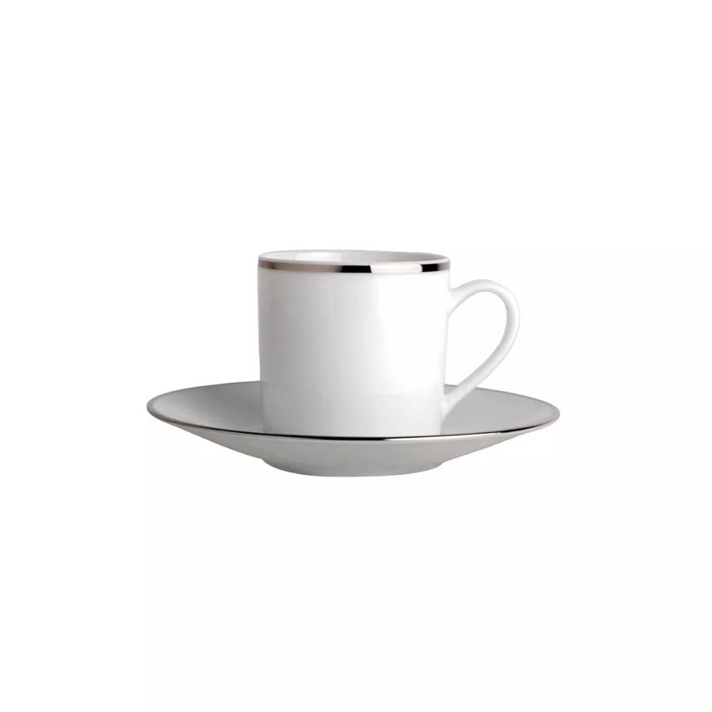 TAZZA CAFFE CON PIATTINO, CRISTAL 0758/79