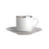 COFFEE CUP WITH SAUCER CRISTAL 0758/79