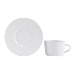 TEA CUP WITH SAUCER, TWIST...