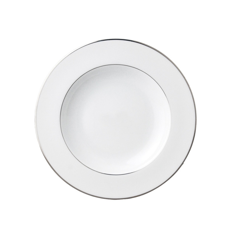 22.5 CM SOUP PLATE, CRISTAL 0758/23