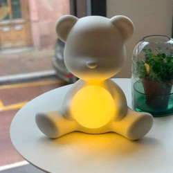 TEDDY GIRL LAMP WITH RECHARGEABLE LED 25001