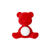 TEDDY GIRL LAMP VELVET FINISH, RECHARGEABLE LED 25002
