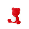 TEDDY GIRL LAMP VELVET FINISH, RECHARGEABLE LED 25002
