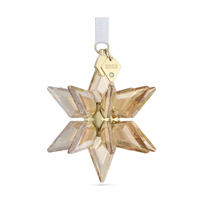 GOLD TONE 3D STAR ORNAMENT 2023  ANNUAL EDITION 5653577