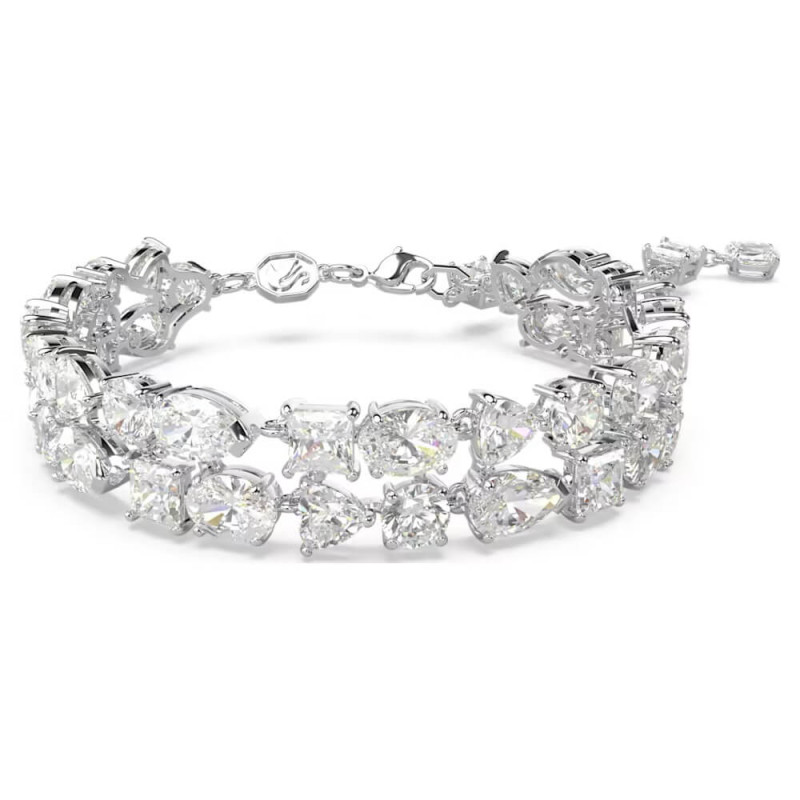 BRACCIALE MESMERA, BIANCO, PLACCATURA RODIO 5669927