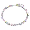GEMA NECKLACE MULTICOLORED, RHODIUM PLATED 5656397