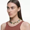 COLLANA GEMA VERDE, PLACCATURA COLOR ORO 5657388