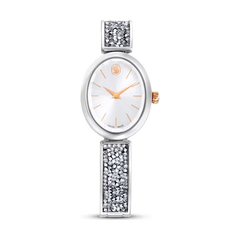 CRYSTAL ROCK OVAL WATCH WHITE 5656878