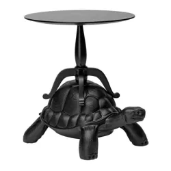 COFFEE TABLE BLACK, TURTLE...