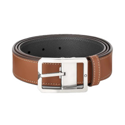 DOUBLE-FACE BELT 131164, BROWN & GREY