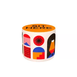 POUF OGGIAN S, SIT HERE...