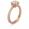 ANELLO CONSTELLA, PAVE , TAGLIO PRINCESS