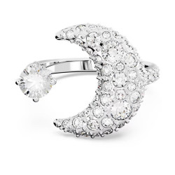 LUNA OPEN RING, WHITE,...