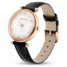 WONDER CRYSTALLINE WATCH, LEATHER STRAP