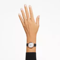 WONDER CRYSTALLINE WATCH, LEATHER STRAP