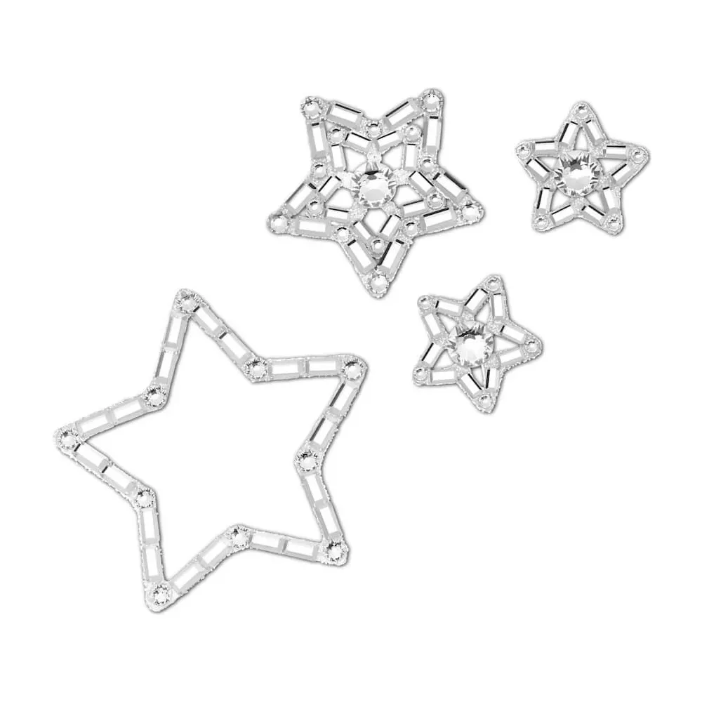 GIOIELLI TATTOO PER IL CORPO, STELLA, BIANCO 5668446