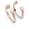 CONSTELLA SET OF 2 RINGS, ROSE-GOLD TONE PLATED