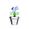 BLUE FLOWER PAPERWEIGHT FRUITS & FLOWERS 09352200