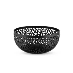 BLACK FRUIT BOWL 21 CM...