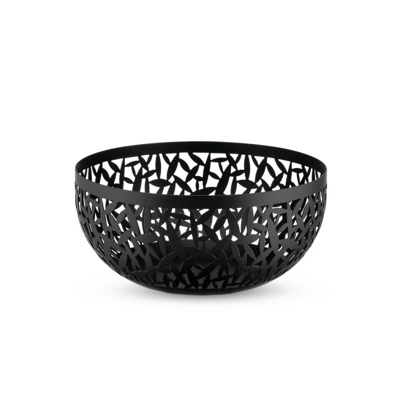 BLACK FRUIT BOWL 21 CM -CACTUS  MSA04/21B