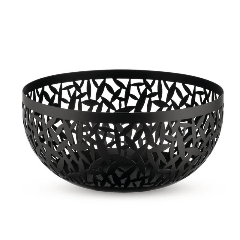 BLACK FRUIT BOWL 29cm -CACTUS  MSA04/29B