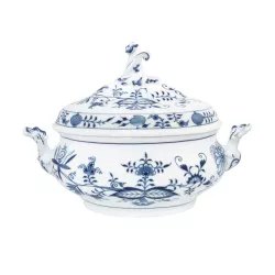 OVAL TUREEN 3,5 LT BLUE...