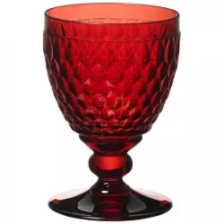 RED WINE GOBLET, BOSTON COLOURED