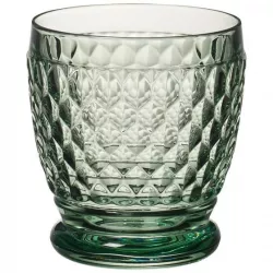 Ichendorf Greenwood Bloom Alphabet Glass Tumbler - Choose Your Letter, Dishwasher Safe