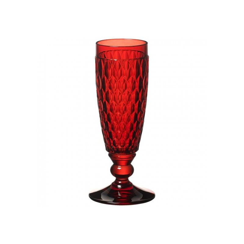 CHAMPAGNE FLUTE, BOSTON COLOURED