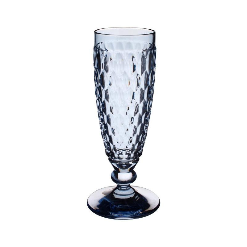 CHAMPAGNE FLUTE, BOSTON COLOURED