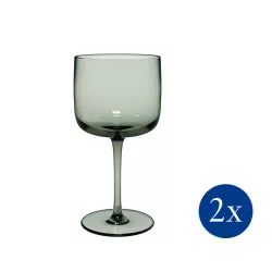 SET OF 2 WINE GOBLETS, LIKE