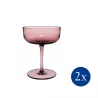 SET OF 2 CHAMPAGNE GOBLETS, LIKE
