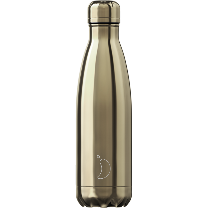 THERMOS BOTTLE, CHROME