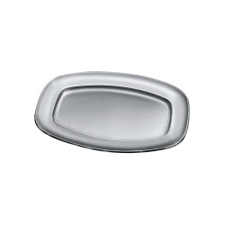 STAINLESS STEEL OVAL TRAY, 125