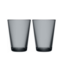 SET OF 2 WATER GLASSES, KARTIO