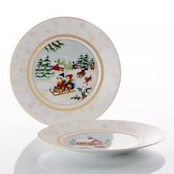 SET OF 6 DESSERT PLATES 22...