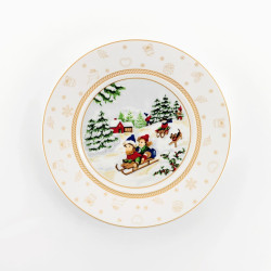 SET OF 6 DESSERT PLATES 22 CM, XMAS 725202