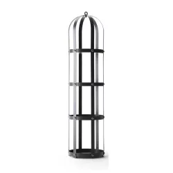 THE CAGE 168 CM, BLACK /...