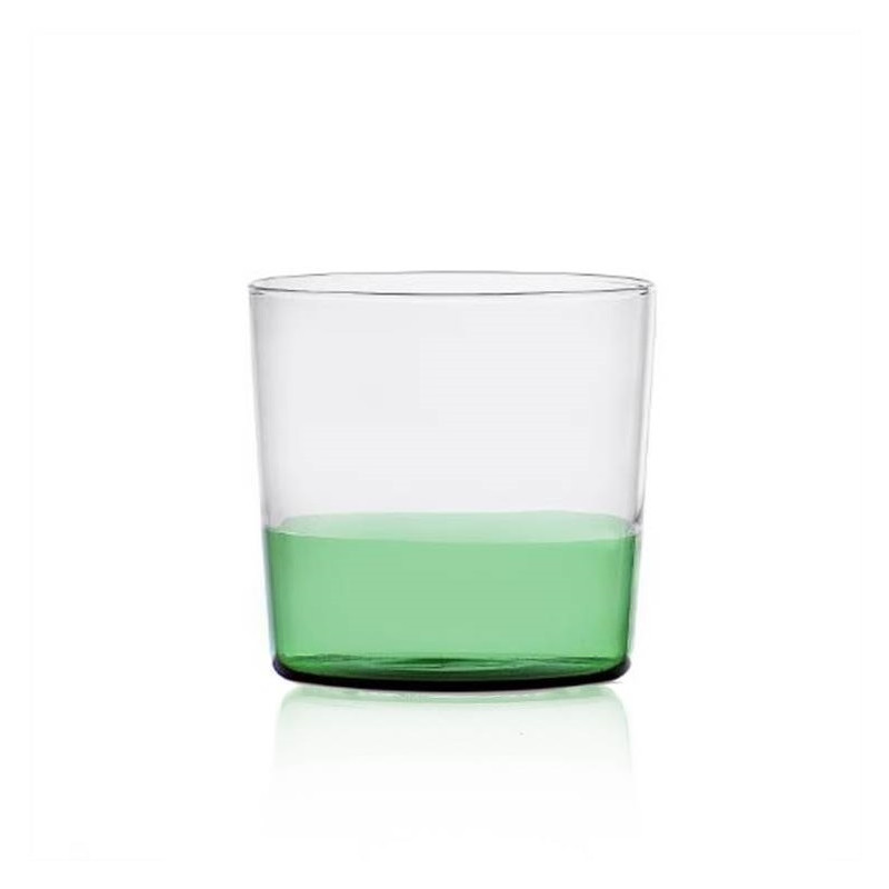 GREEN & CLEAR WATER GLASS, LIGHT 093598019