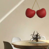 CHERRY CEILING LAMP, RED 20001RE-O