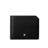 BLACK MEISTERSTUCK SOFT SELECTION WALLET 6 CC, 130048