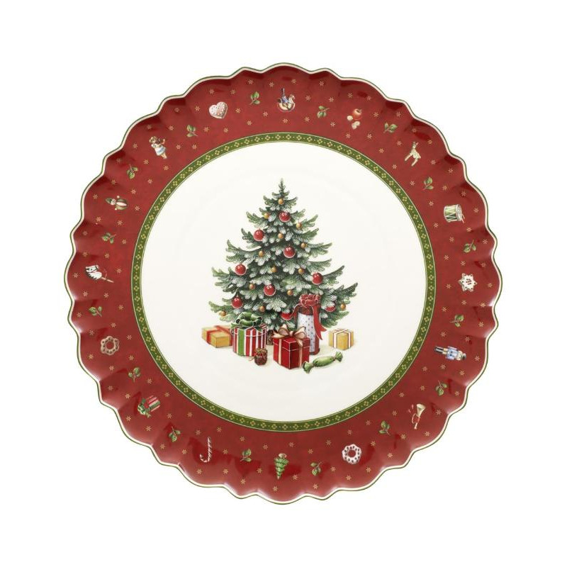 PIATTO DA TORTA ROTONDO 33 CM, TOYS DELIGHT 1485852200