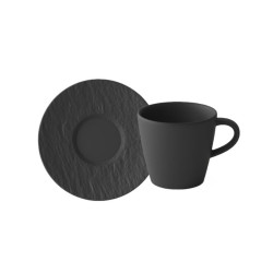 COFFE CUP WITH SAUCER, MANUFACTURE ROCK
