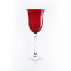 RUBY WATER GOBLET, XMAS 725231