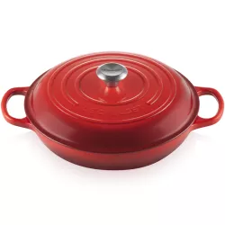 30 CM CAST IRON SHALLOW...