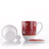 TEAPOT WITH INFUSER AND LID, WINTER GIFT 729964